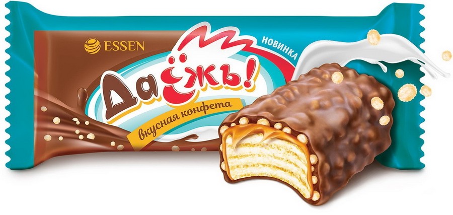 ДаЁжь с карамелью, арахисом и криспи (Эссен)